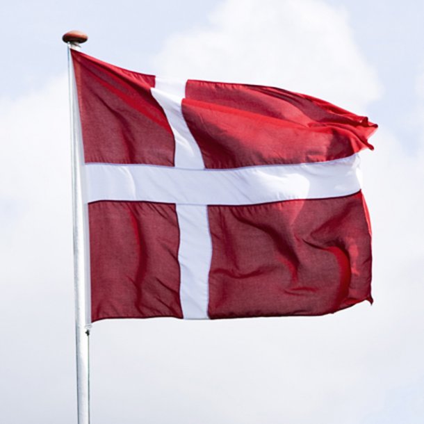 Dannebrogsflag, Til 10m Flagstang, 275x208cm